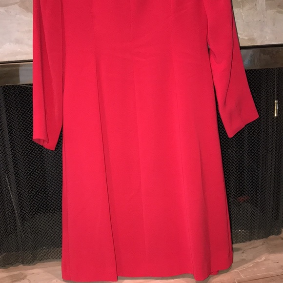 Kasper Petite Shirt Dress, Red, Sz 4P, EUC! - Picture 9 of 14